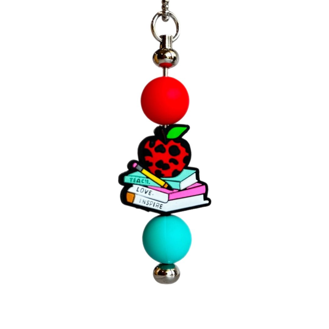 Teacher Charm - Tumbler Handle Charm - The Nifty Little Finds - Charm - The Nifty Little Finds