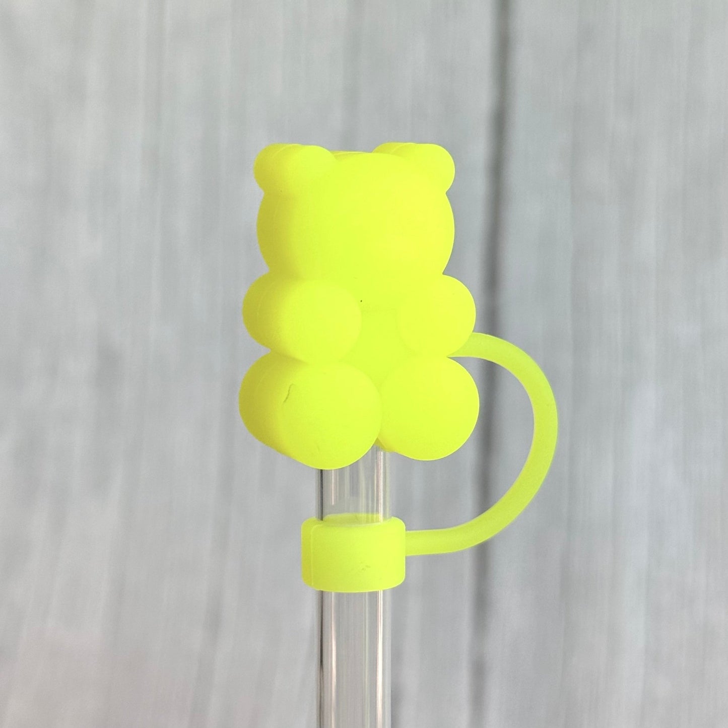 Gummy Bear Straw Topper - The Nifty Little Finds - Deluxe Straw Topper - The Nifty Little Finds