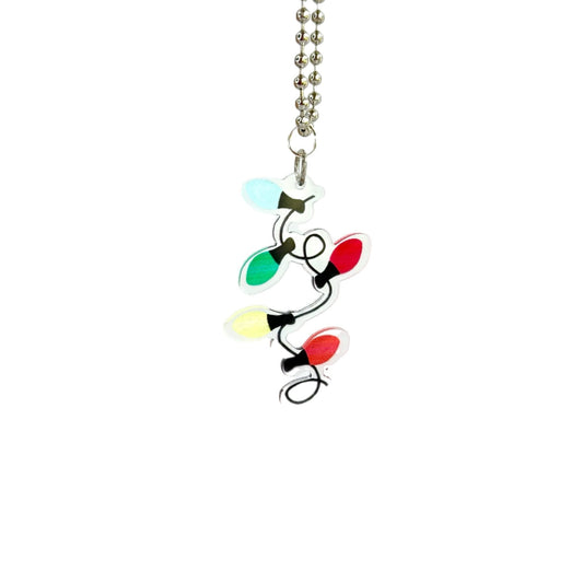 CHRISTMAS LIGHTS Charm - Tumbler Handle Charm - The Nifty Little Finds - Charm - The Nifty Little Finds