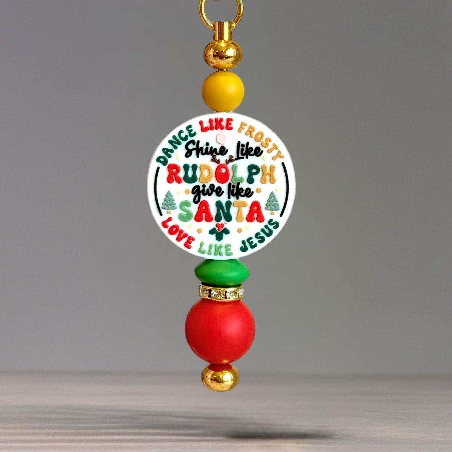 Love Like Jesus Christmas Bar Charm - Tumbler Handle Charm - The Nifty Little Finds - Charm - The Nifty Little Finds