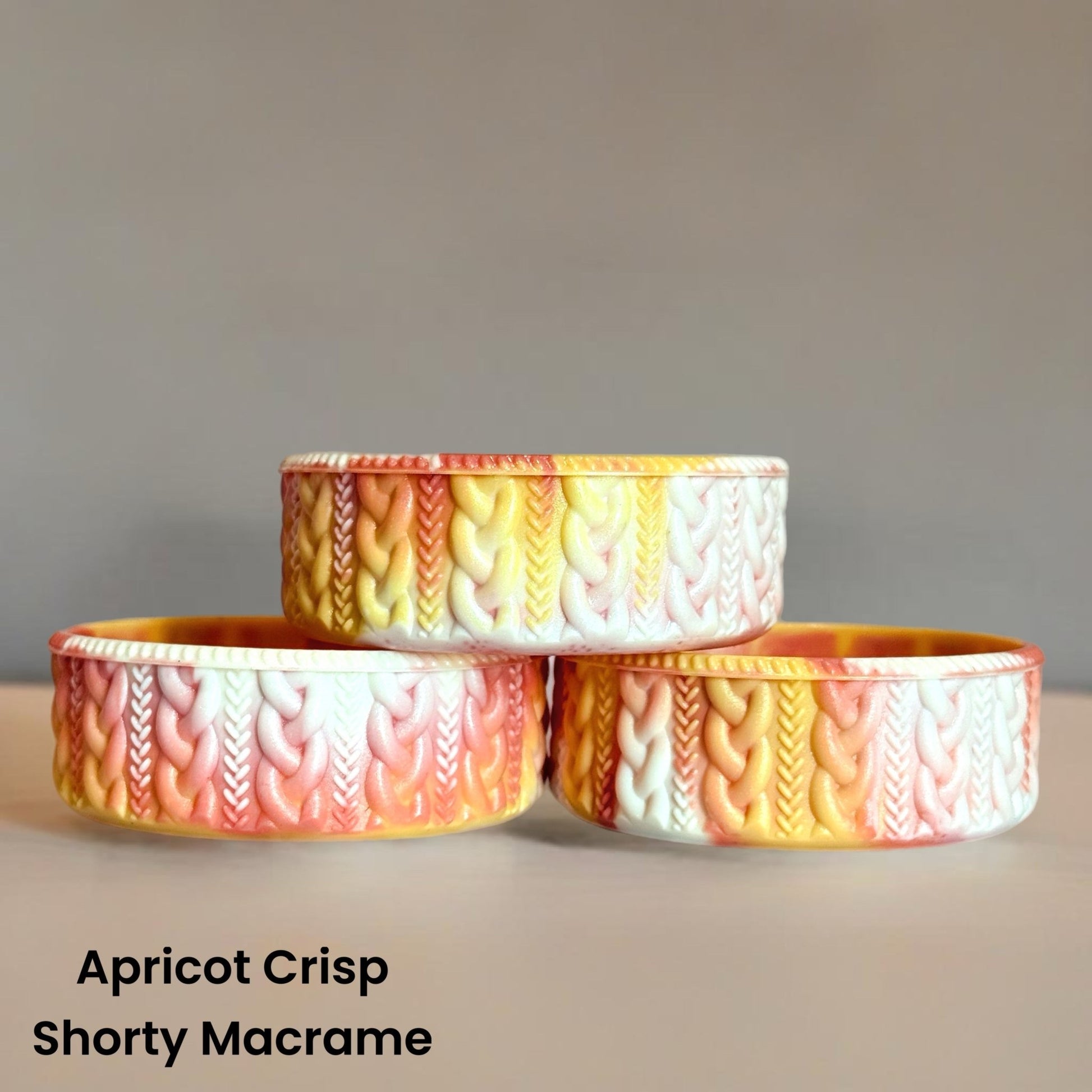 Apricot Crisp Shorty Macrame Boot - The Nifty Little Finds - Boot - The Nifty Little Finds
