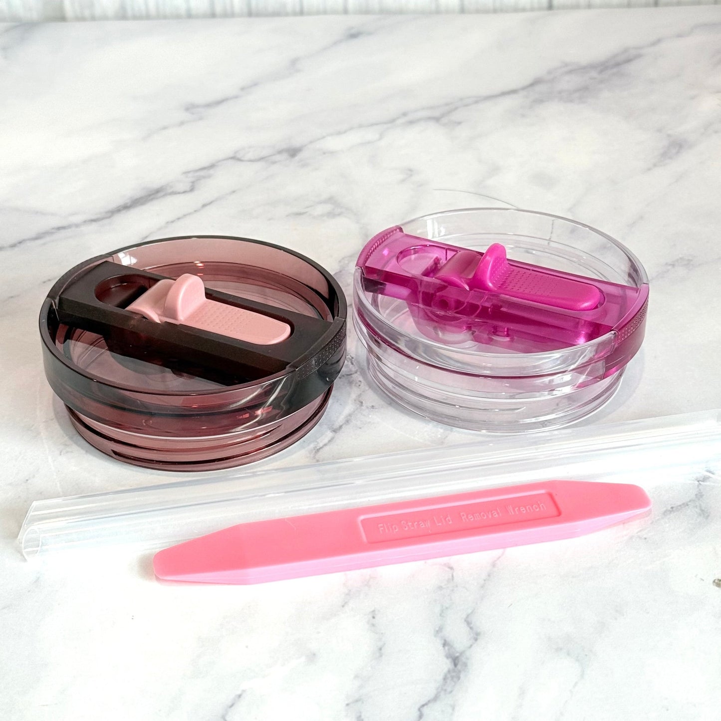 Leakproof Stanley 40oz Compatible Lid Set of 2 - The Nifty Little Finds - The Nifty Little Finds