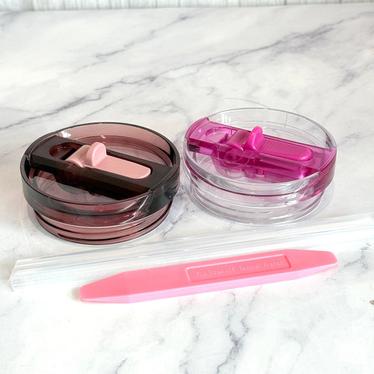 Leakproof Stanley 40oz Compatible Lid Set of 2 - The Nifty Little Finds - The Nifty Little Finds