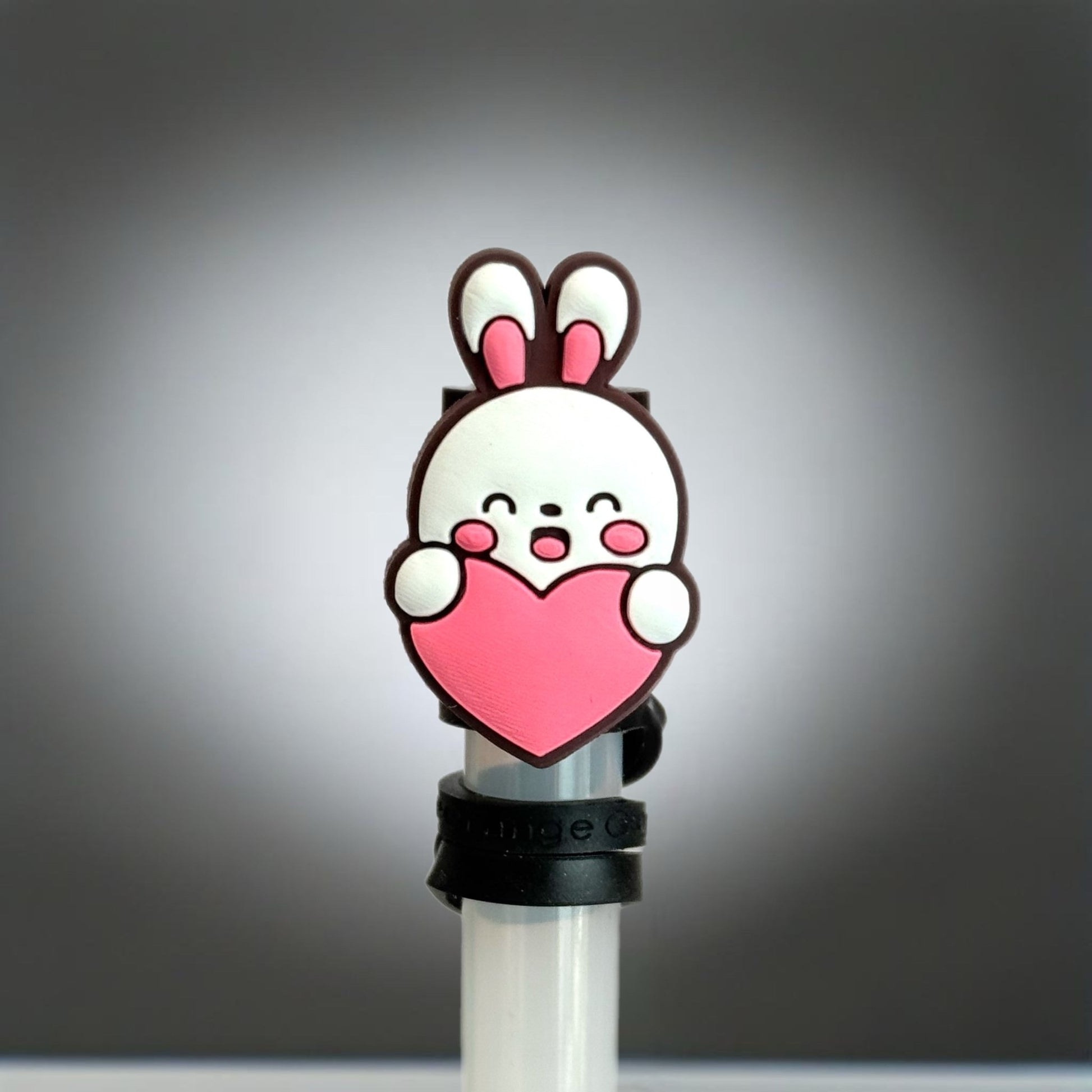 Bunny Love Straw Topper - The Nifty Little Finds - The Nifty Little Finds