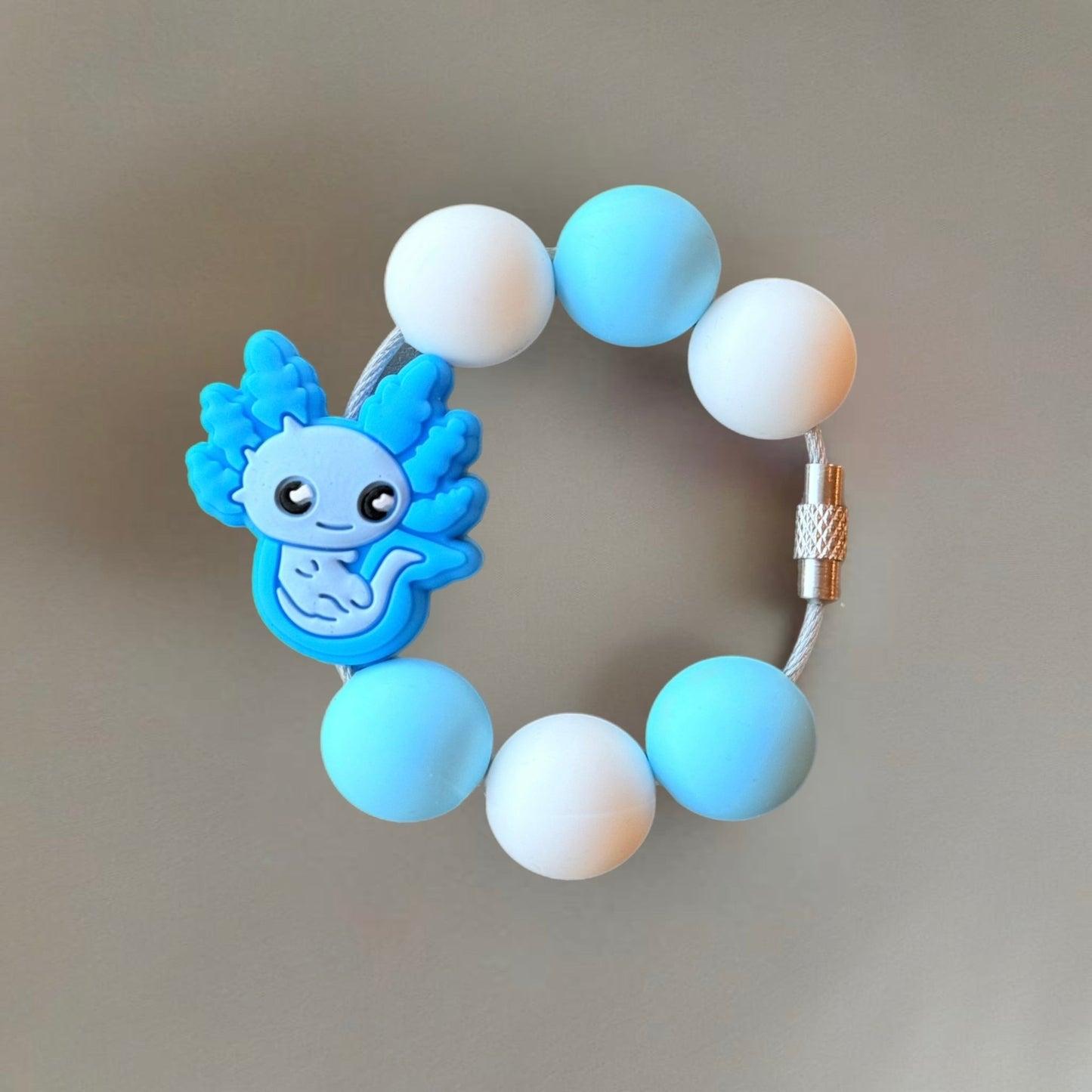 Axolotl Bracelets - Tumbler Handle Charm - The Nifty Little Finds - Charm - The Nifty Little Finds