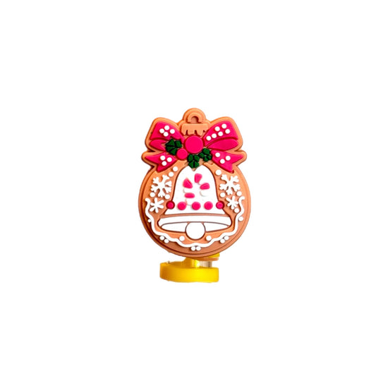 Christmas Bell Straw Topper - The Nifty Little Finds - The Nifty Little Finds