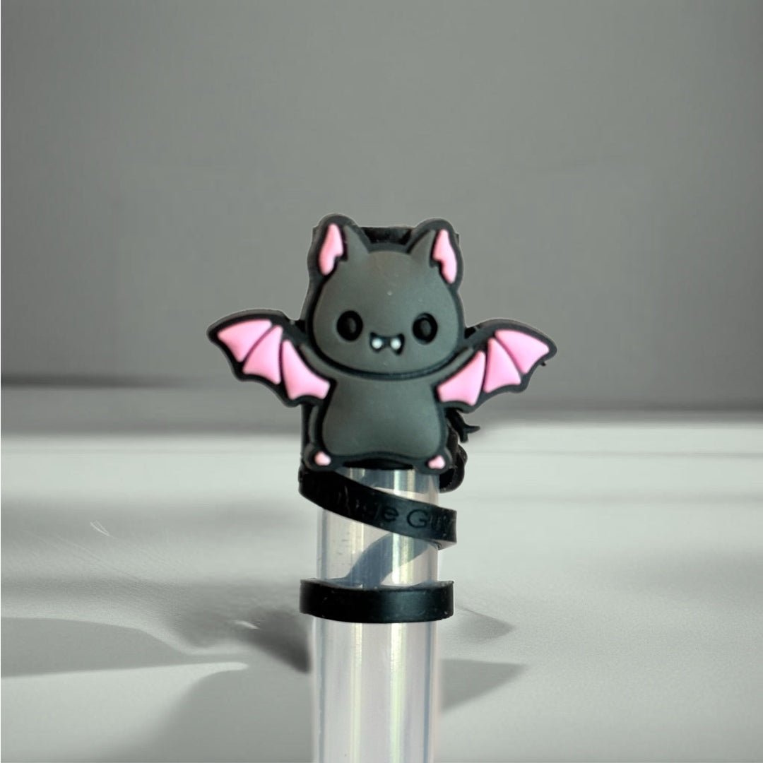 Cute Bat Straw Topper - The Nifty Little Finds - Deluxe Straw Topper - The Nifty Little Finds