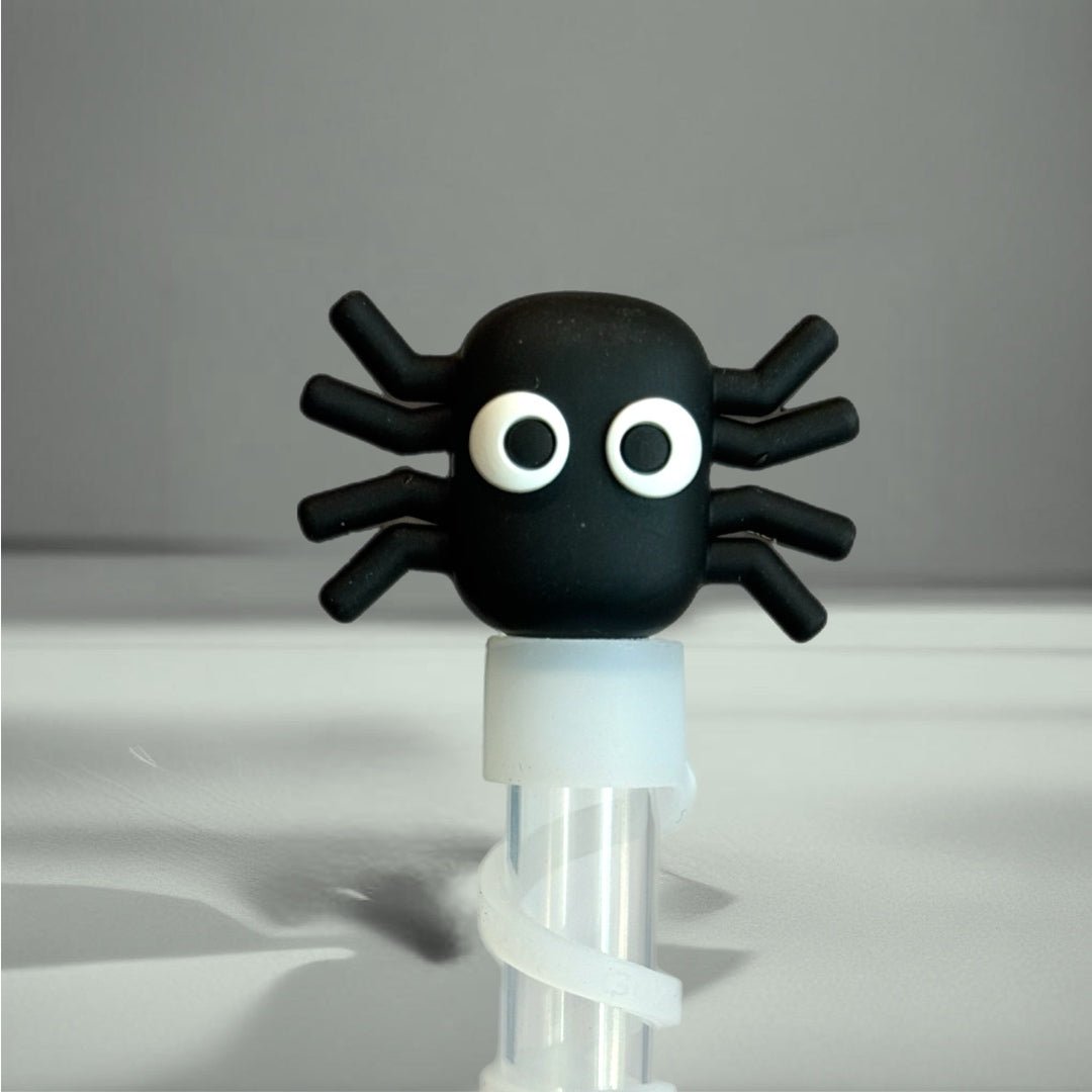 3D Spider Straw Topper - The Nifty Little Finds - Deluxe Straw Topper - The Nifty Little Finds