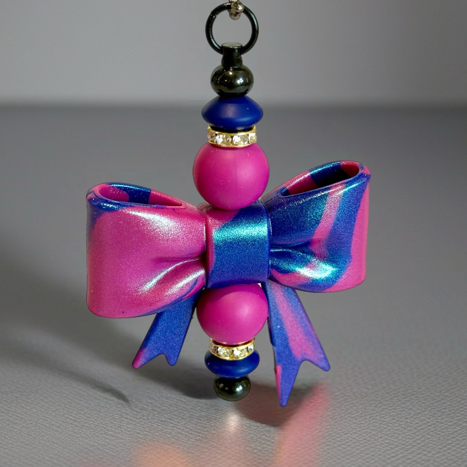 Berry Truffle 3D Bow Charm - Tumbler Handle Charm - The Nifty Little Finds - Charm - The Nifty Little Finds