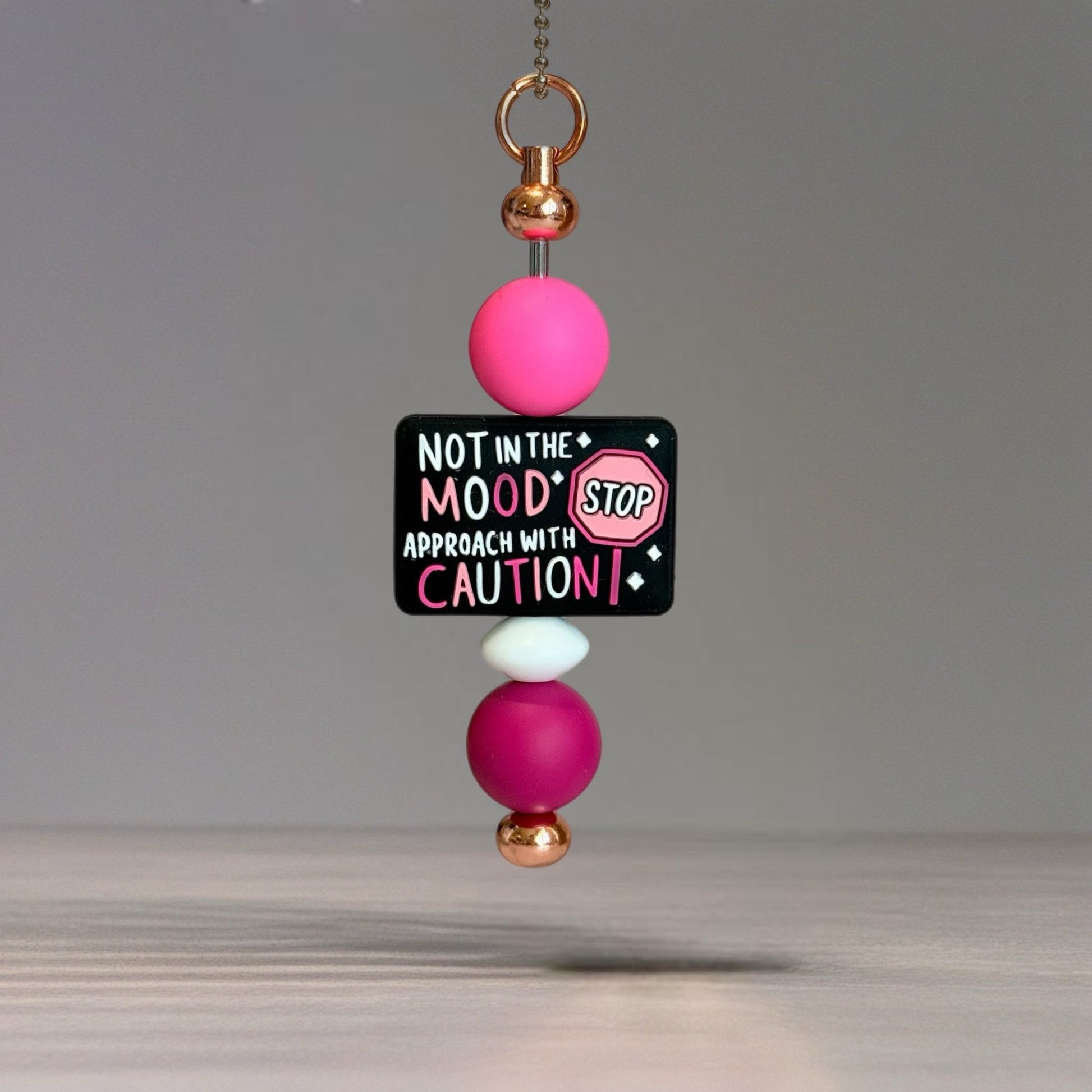 Not in the Mood Charm - Tumbler Handle Charm - The Nifty Little Finds - Charm - The Nifty Little Finds