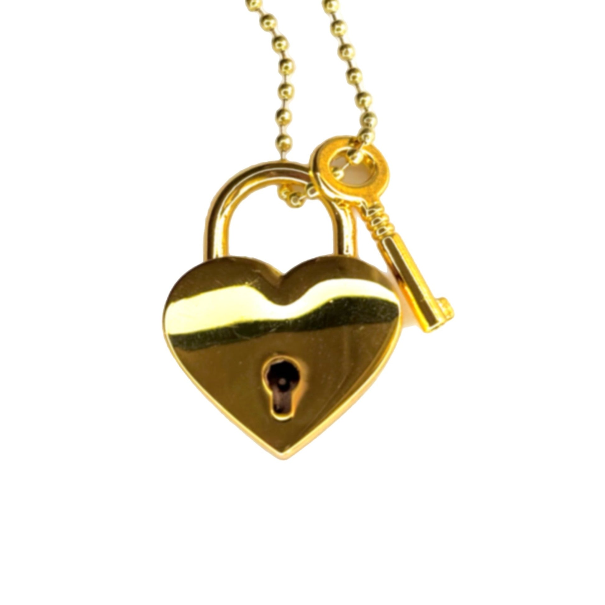 Locket & Key Charm - Tumbler Handle Charm - The Nifty Little Finds - Charm - The Nifty Little Finds
