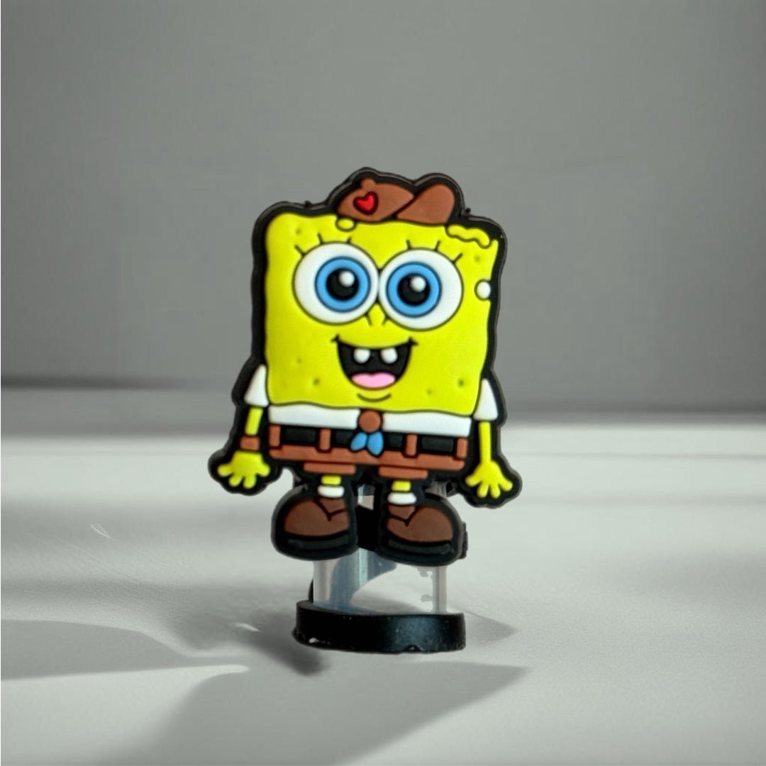 Sponge Dude Straw Topper - The Nifty Little Finds - The Nifty Little Finds