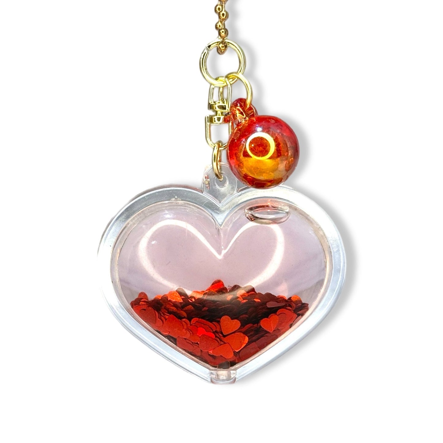 Large Bubble Heart Charm - Tumbler Handle Charm - The Nifty Little Finds - Charm - The Nifty Little Finds