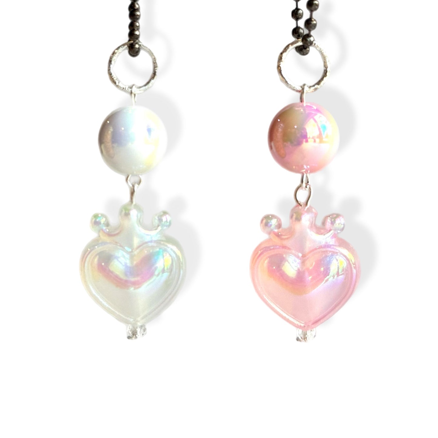 Fancy Crowned Heart Charms- Tumbler Handle Charm - The Nifty Little Finds - Charm - The Nifty Little Finds