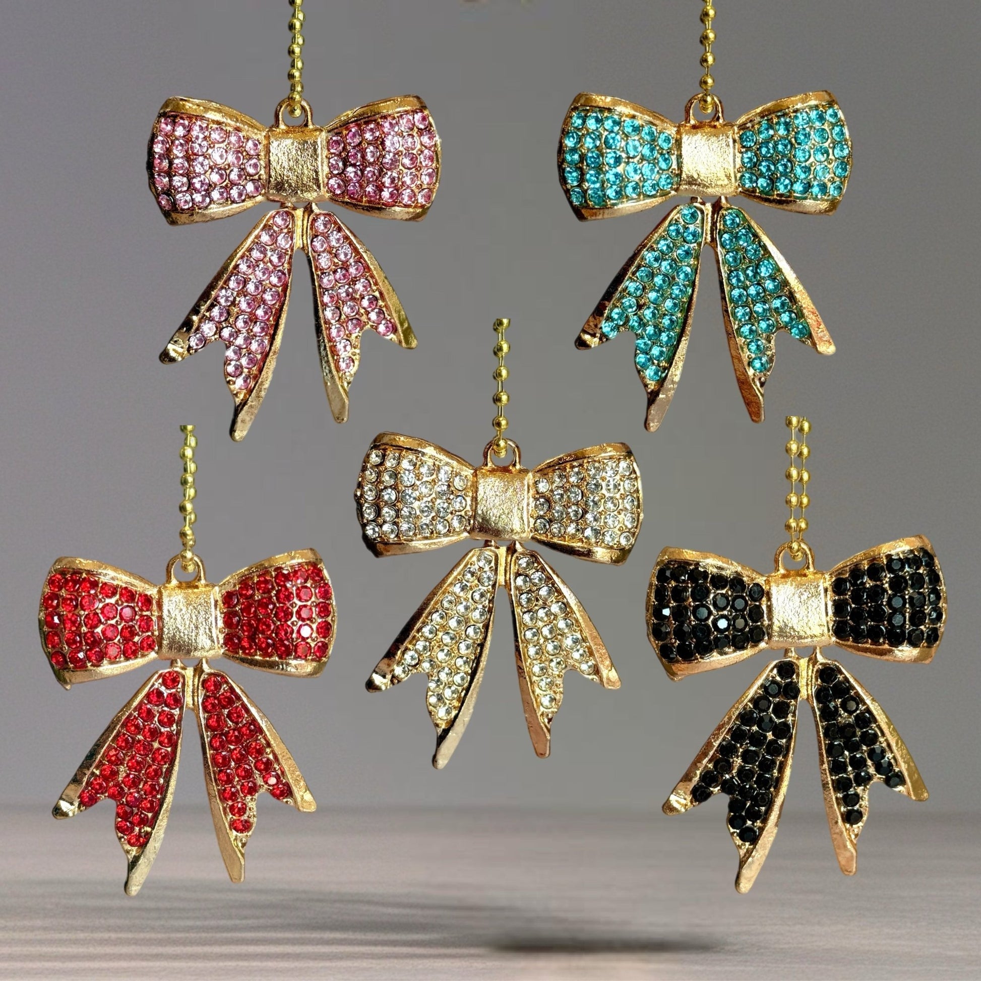 Bling Bow Deluxe Charm - Tumbler Handle Charm - The Nifty Little Finds - Charm - The Nifty Little Finds