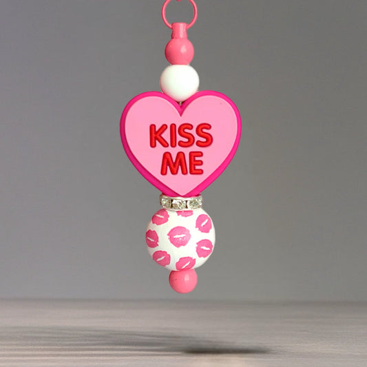 Kiss Me Mini Bar Charm - Tumbler Handle Charm - The Nifty Little Finds - Charm - The Nifty Little Finds