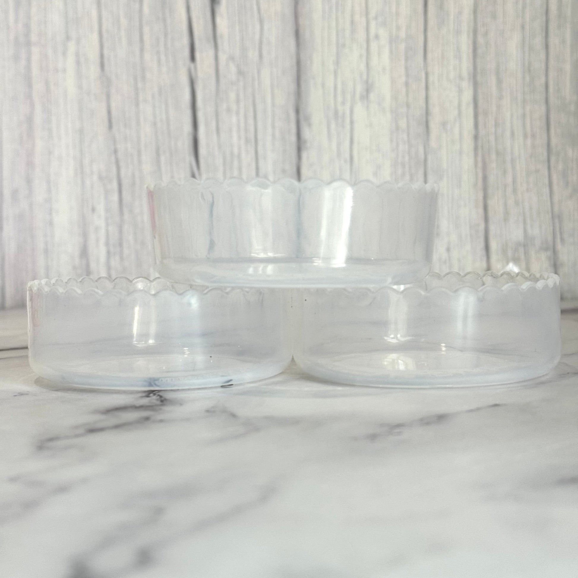 CLEAR 3.25” Scalloped Shorty Boot - The Nifty Little Finds - Boot - The Nifty Little Finds