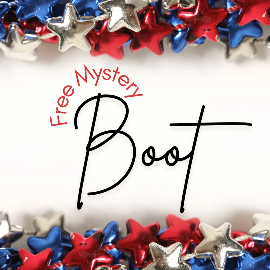 FREE Mystery Boot Giveaway! - The Nifty Little Finds - Boot - The Nifty Little Finds