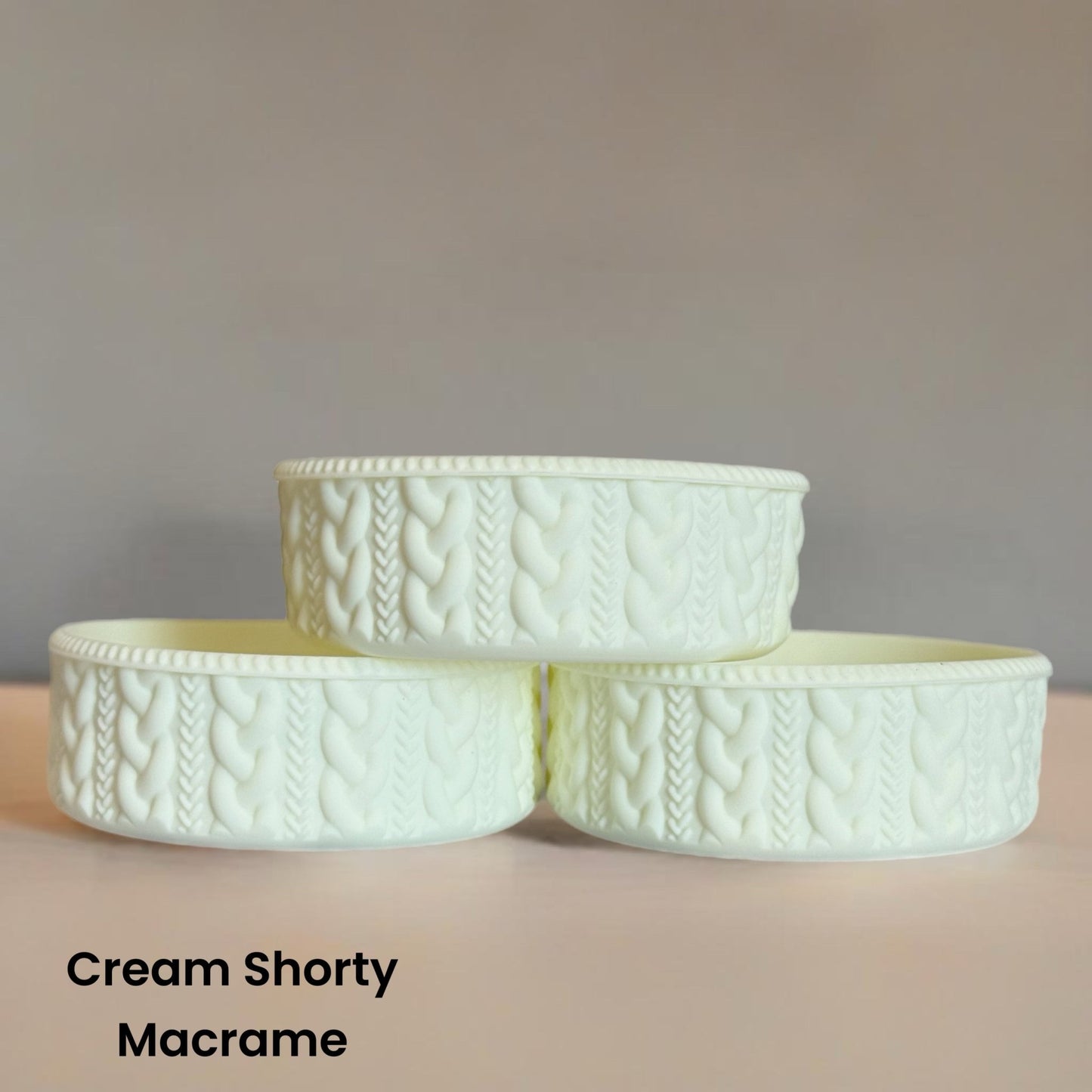Cream Shorty Macrame Boot - The Nifty Little Finds - Boot - The Nifty Little Finds