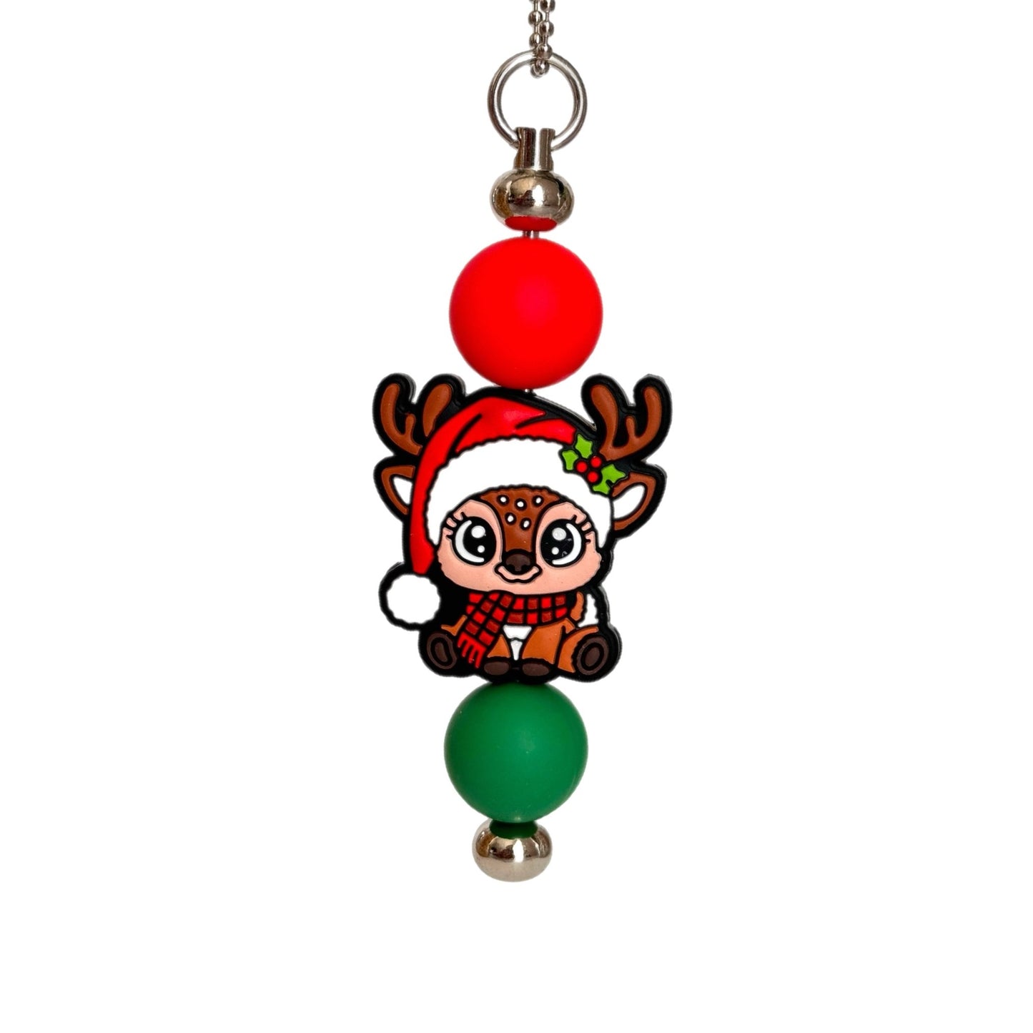 Cute Reindeer Bar Charm - Tumbler Handle Charm - The Nifty Little Finds - Charm - The Nifty Little Finds