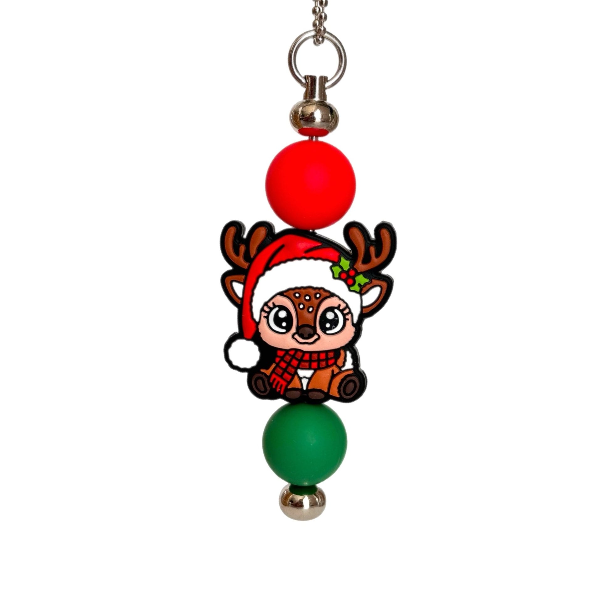Cute Reindeer Bar Charm - Tumbler Handle Charm - The Nifty Little Finds - Charm - The Nifty Little Finds