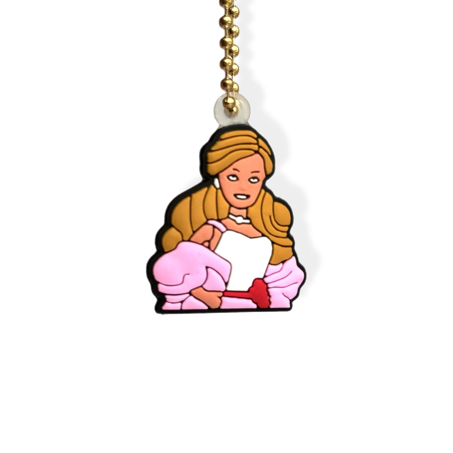 Malibu Girl Silicone Charms - Tumbler Handle Charm - The Nifty Little Finds - Charm - The Nifty Little Finds