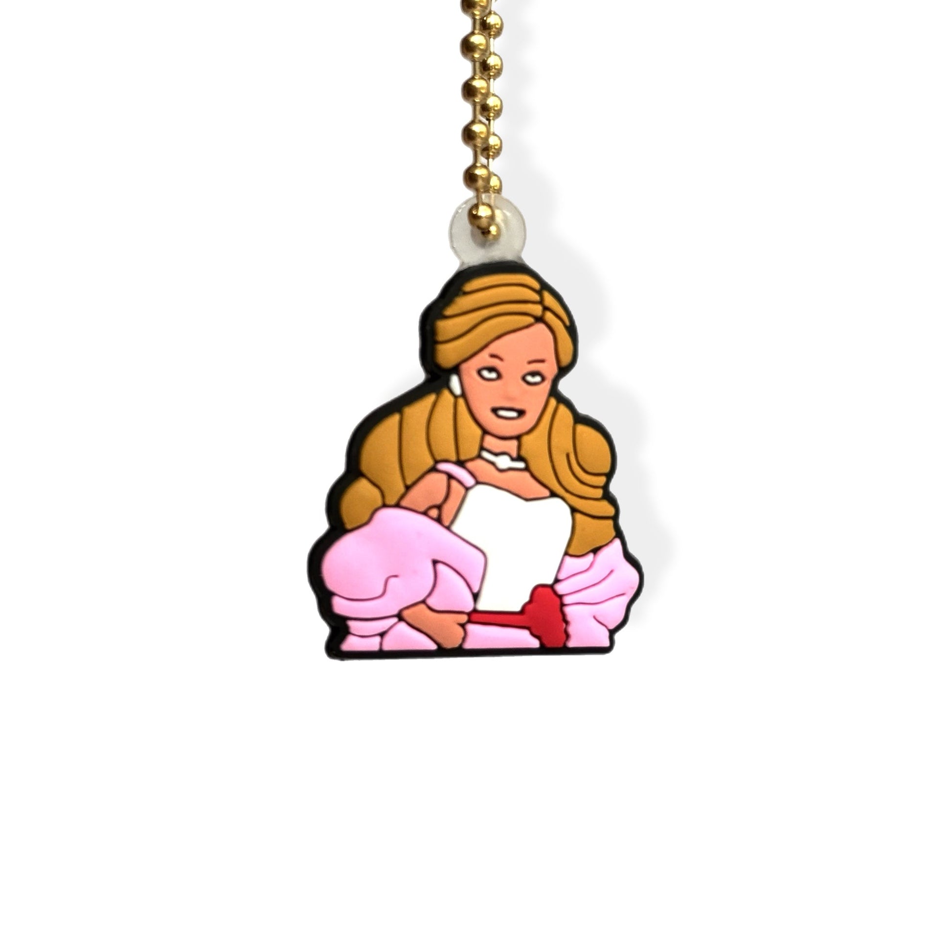 Malibu Girl Silicone Charms - Tumbler Handle Charm - The Nifty Little Finds - Charm - The Nifty Little Finds