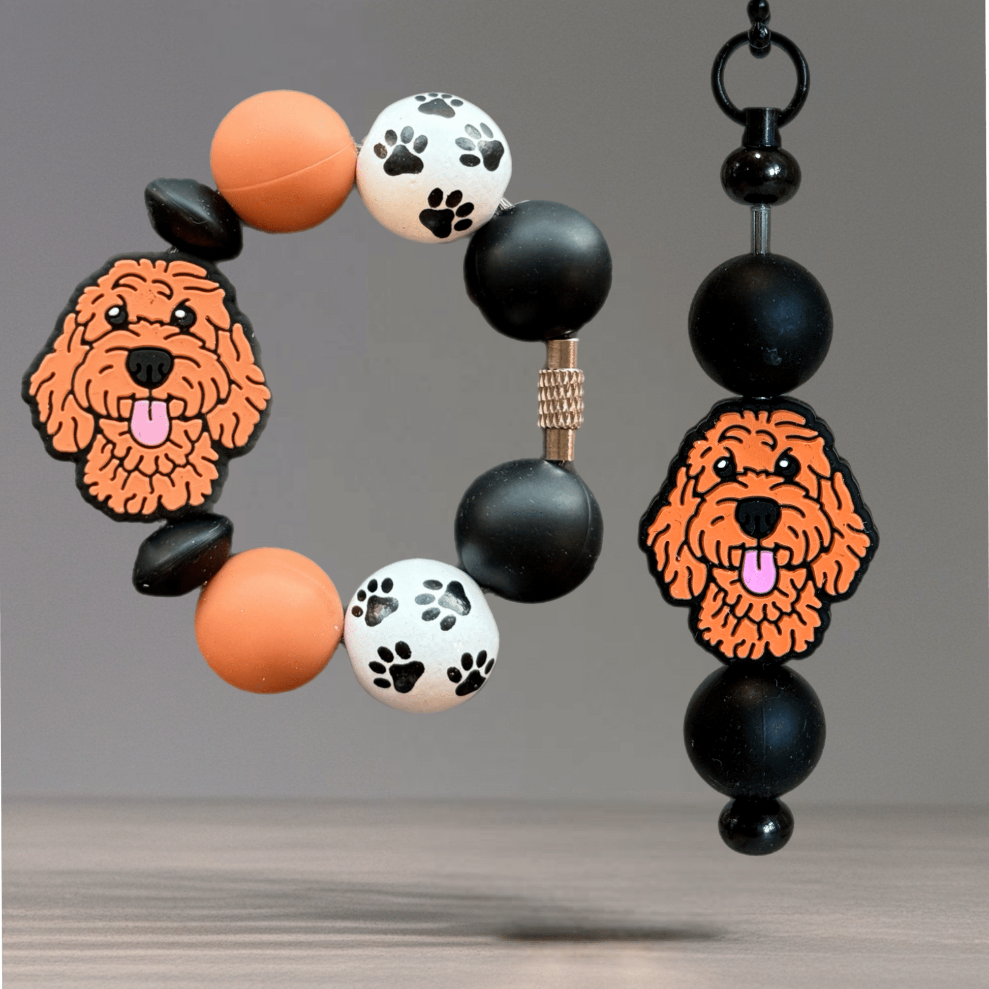 DOODLE Charm - Tumbler Handle Charm - The Nifty Little Finds - Charm - The Nifty Little Finds