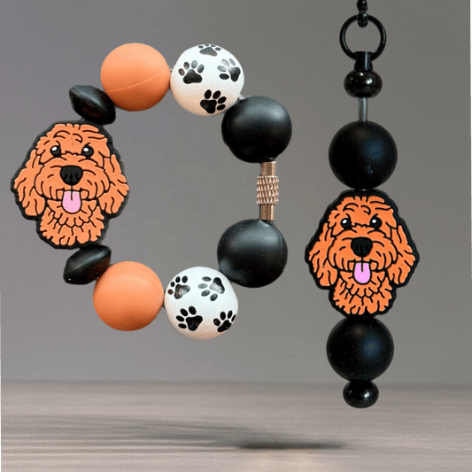 DOODLE Charm - Tumbler Handle Charm - The Nifty Little Finds - Charm - The Nifty Little Finds