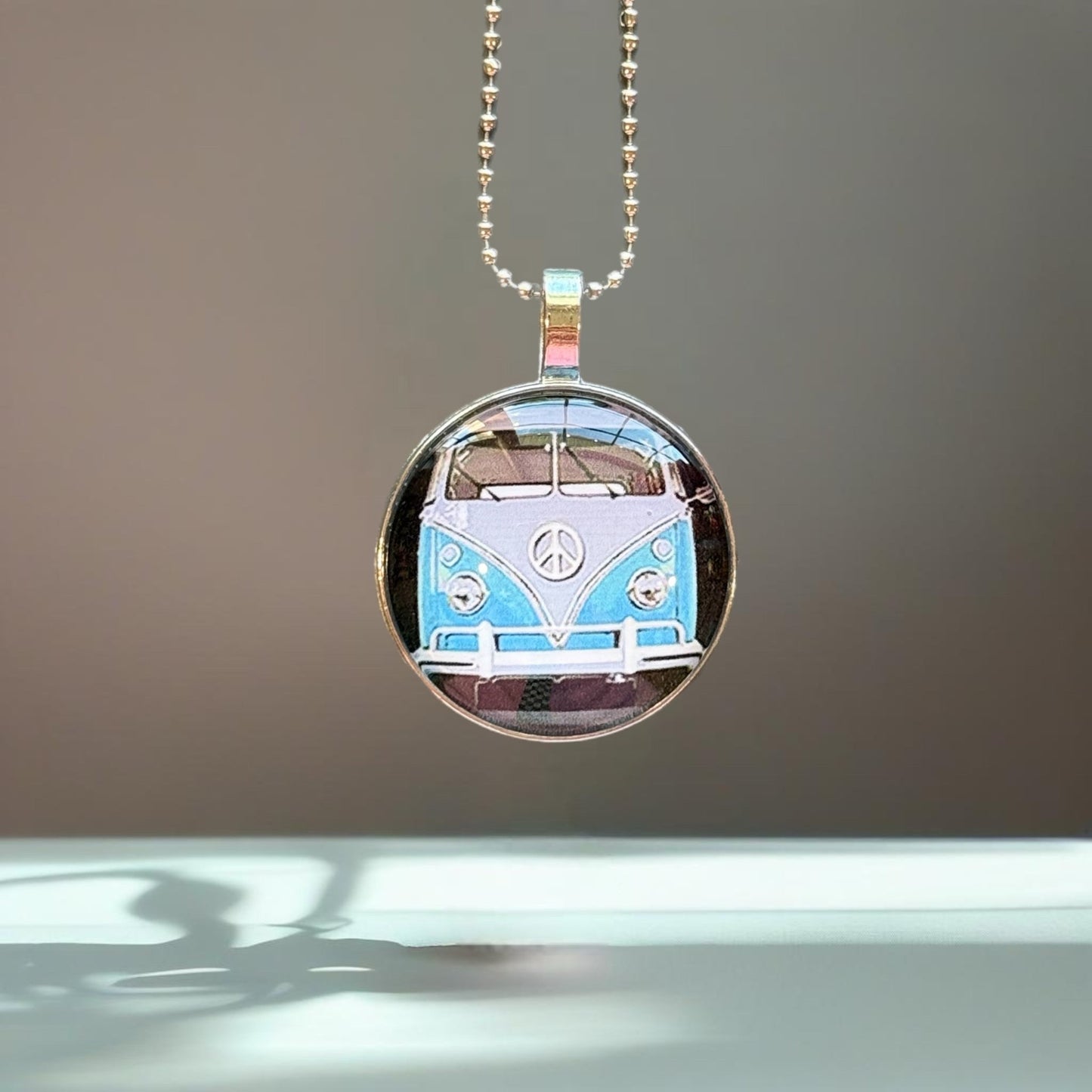 VW Bus Charm - Tumbler Handle Charm - The Nifty Little Finds - Charm - The Nifty Little Finds