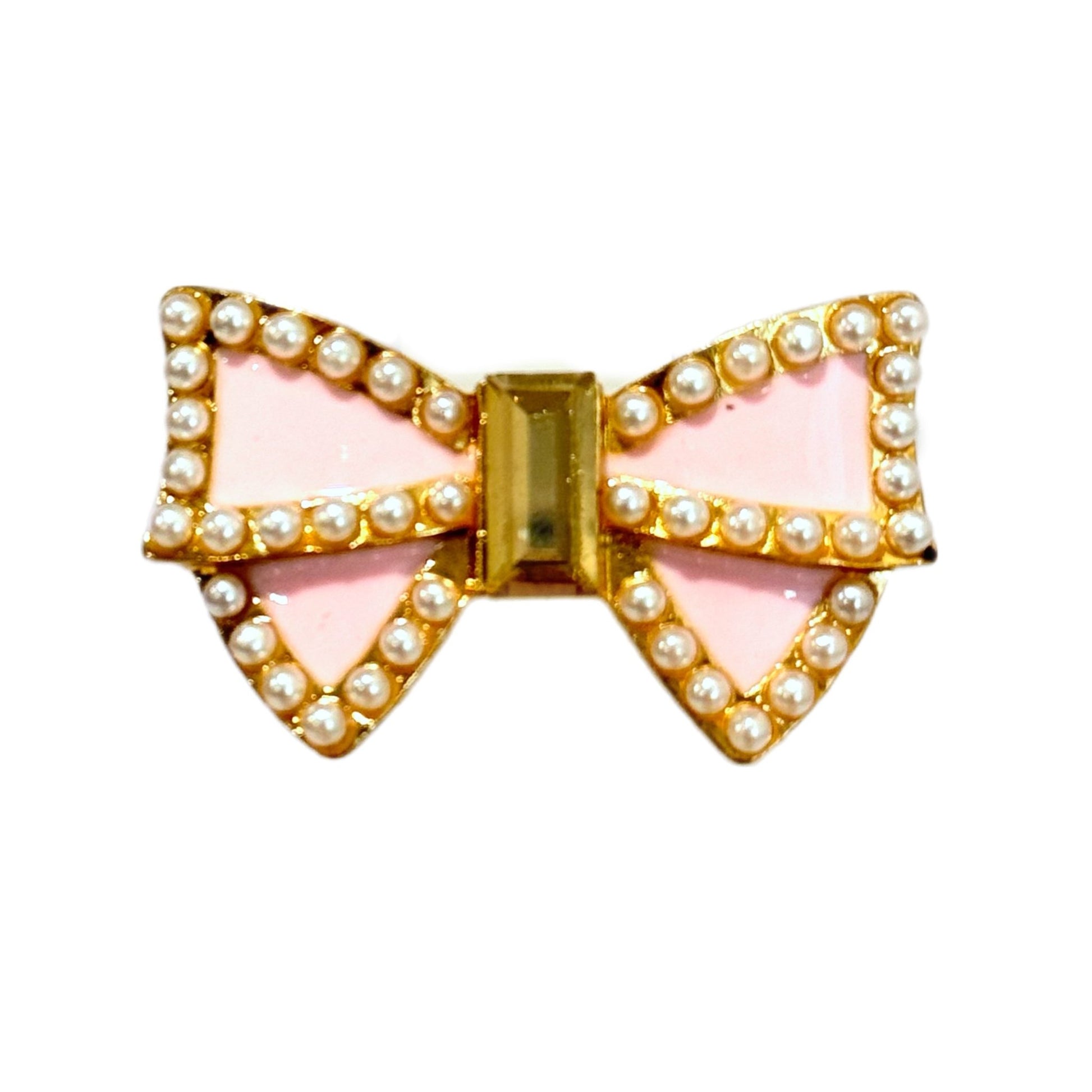 Pink Bow Deluxe Metal Straw Topper - The Nifty Little Finds - Deluxe Straw Topper - The Nifty Little Finds