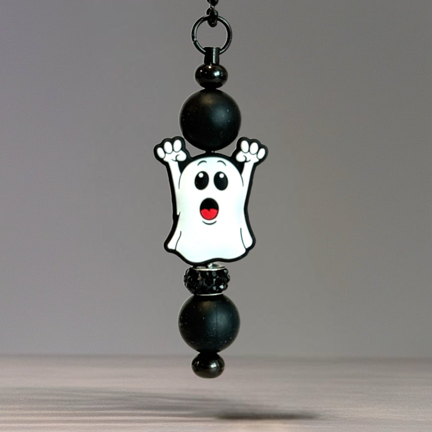 Scream Ghost Bar Charm - Tumbler Handle Charm - The Nifty Little Finds - Charm - The Nifty Little Finds