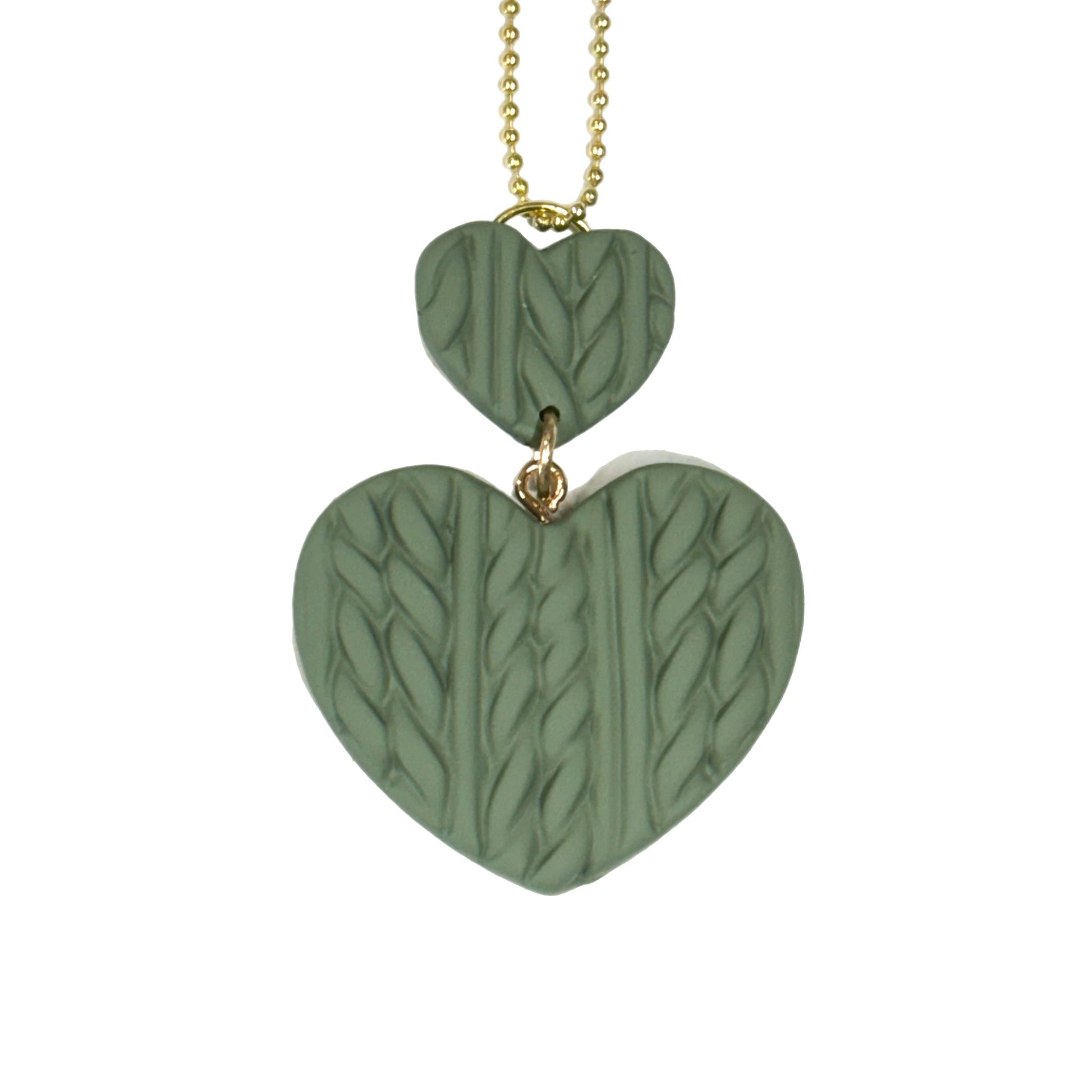 Sweater Hearts Charm - Tumbler Handle Charm - The Nifty Little Finds - Charm - The Nifty Little Finds
