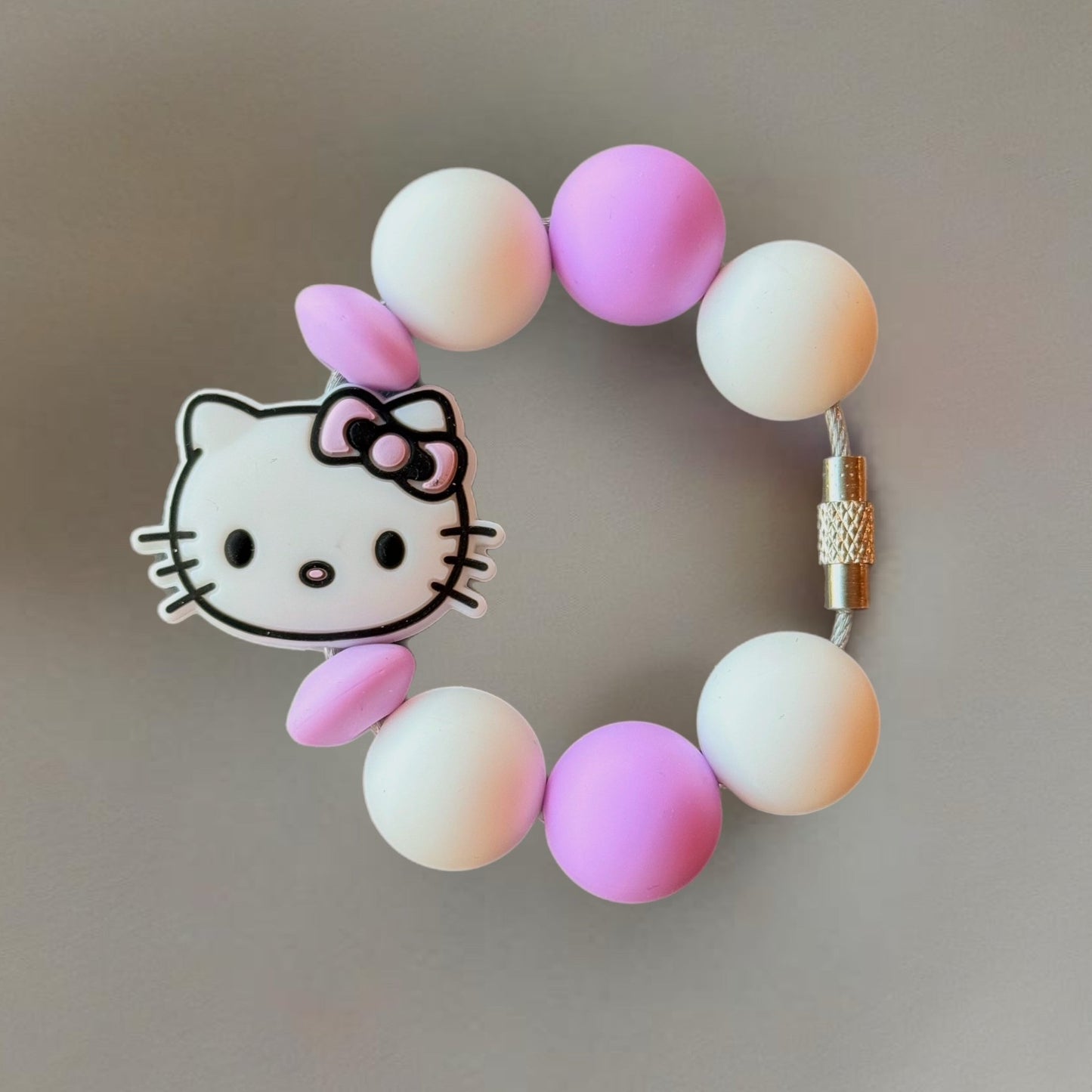 Cute Kitty Bracelets - Tumbler Handle Charm - The Nifty Little Finds - Charm - The Nifty Little Finds