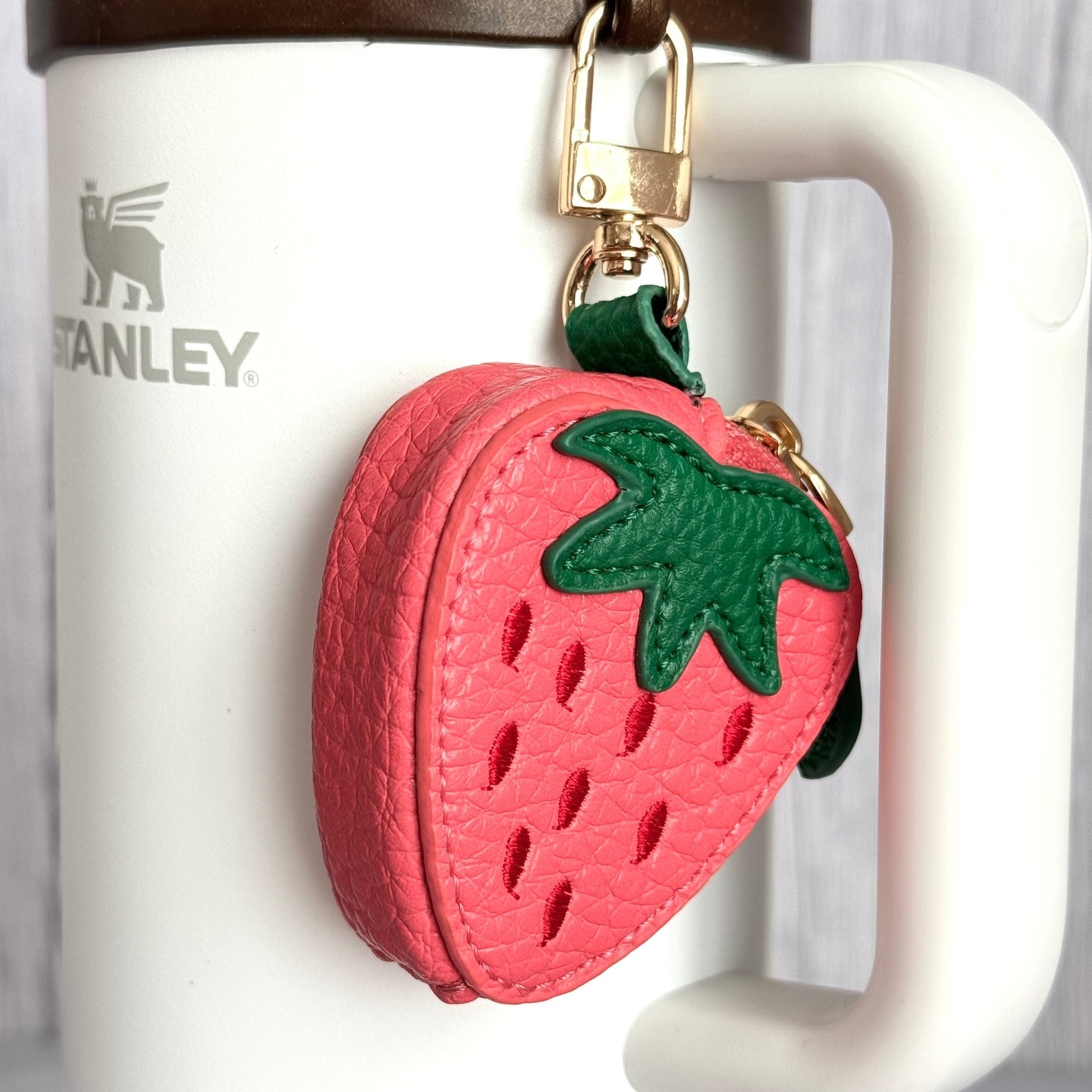 Strawberry Tumbler Purse - The Nifty Little Finds - The Nifty Little Finds
