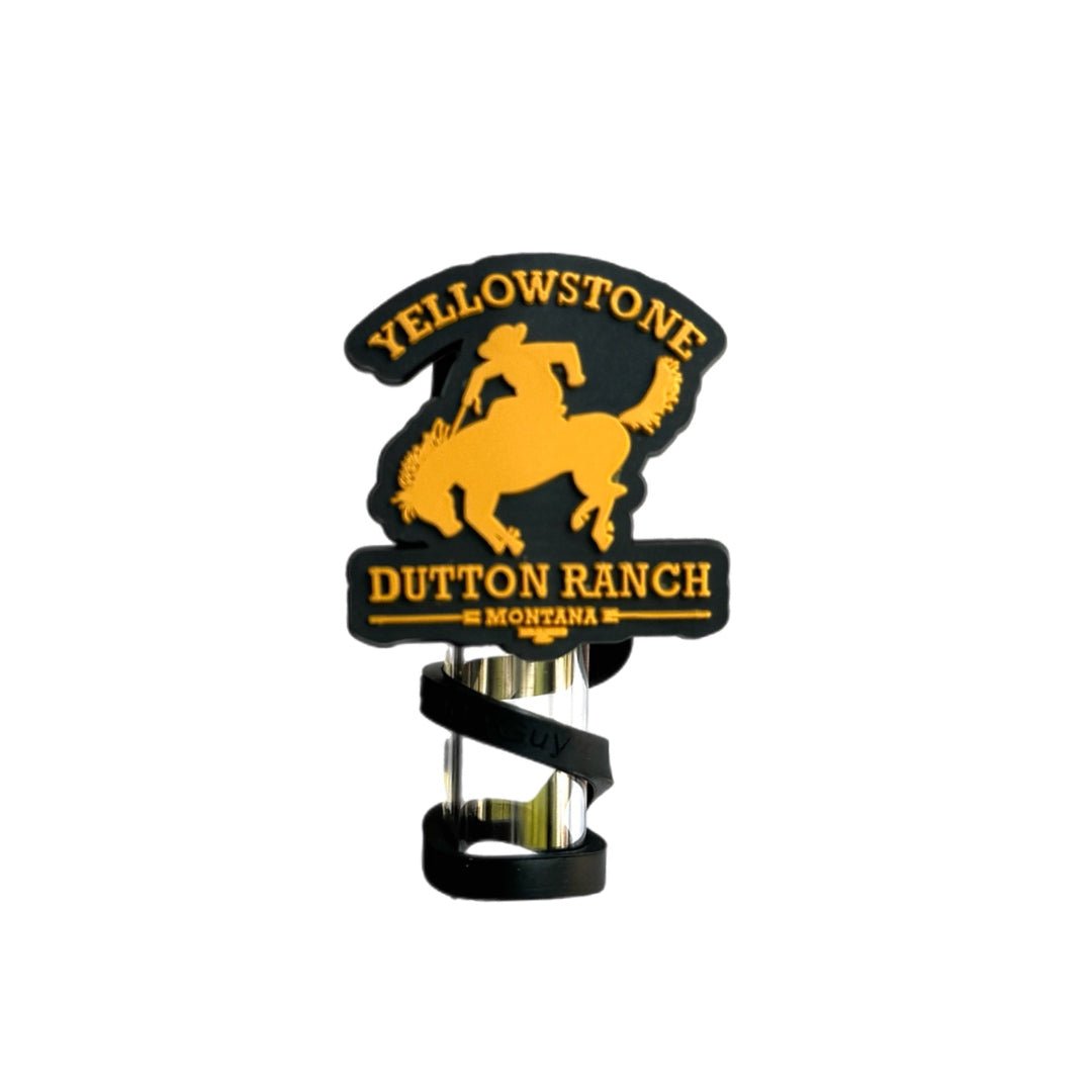 Yellowstone Straw Topper - The Nifty Little Finds - The Nifty Little Finds