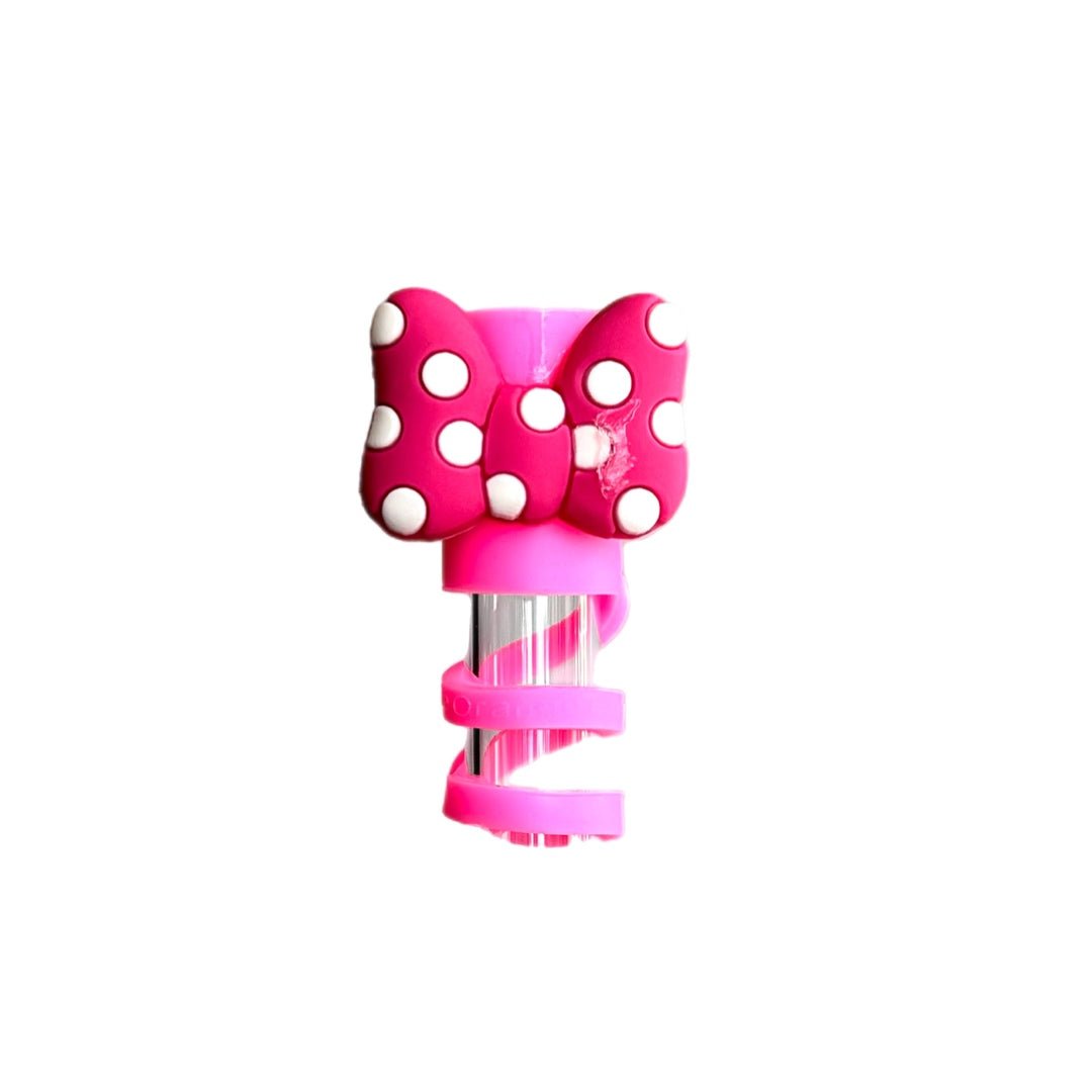 Cute Bow Straw Topper - The Nifty Little Finds - The Nifty Little Finds