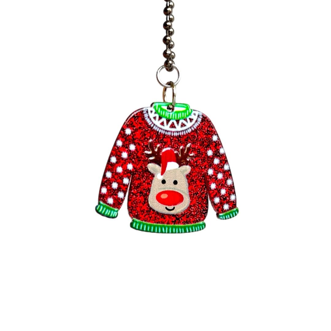 Ugly Sweater Charm - Tumbler Handle Charm - The Nifty Little Finds - Charm - The Nifty Little Finds