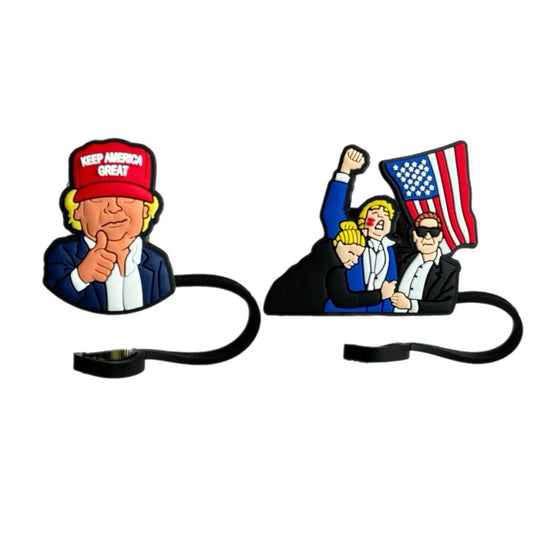 MAGA Straw Toppers - The Nifty Little Finds - The Nifty Little Finds