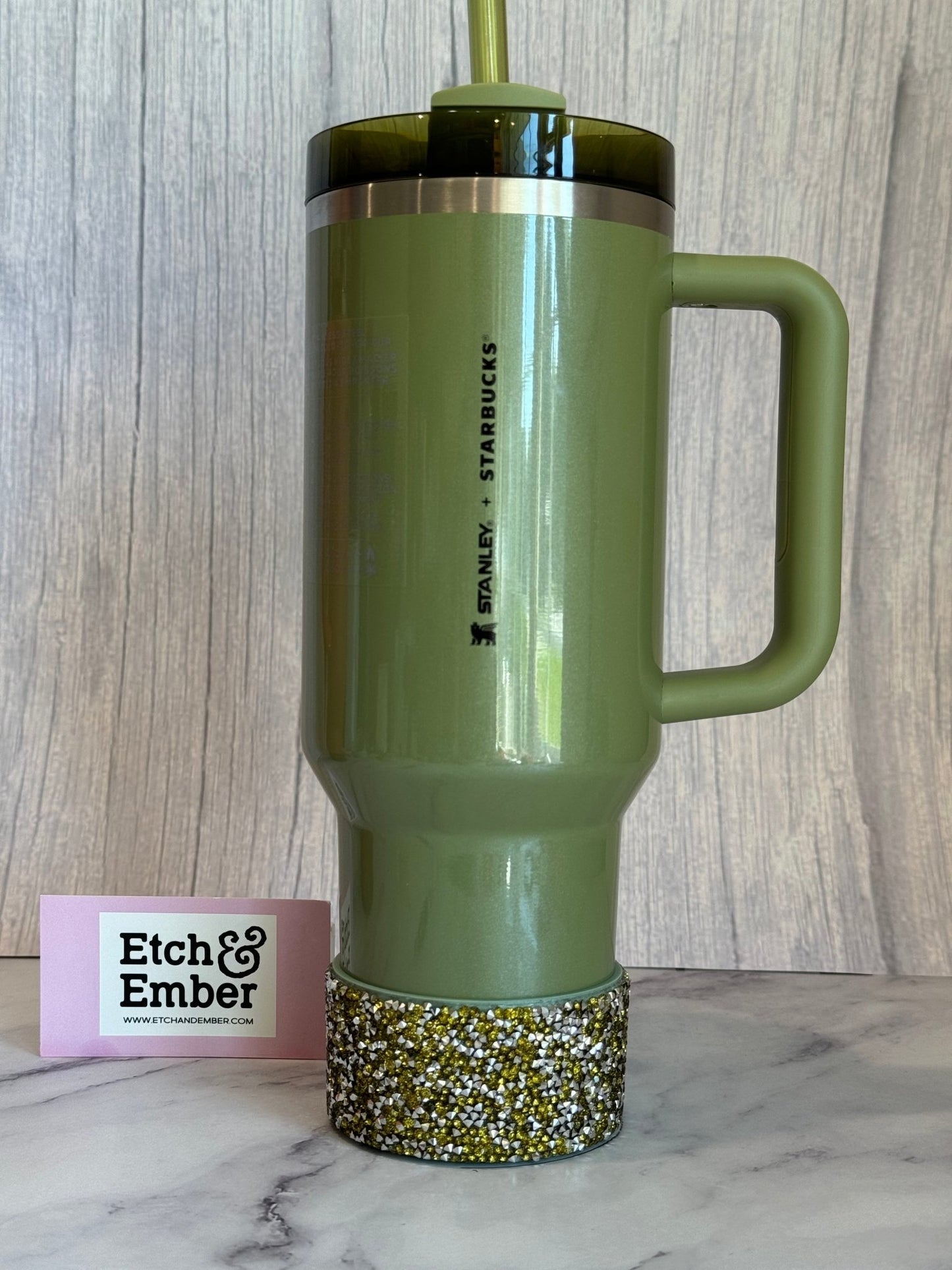 OLIVE DRUZY BLING Boot - The Nifty Little Finds - Boot - The Nifty Little Finds