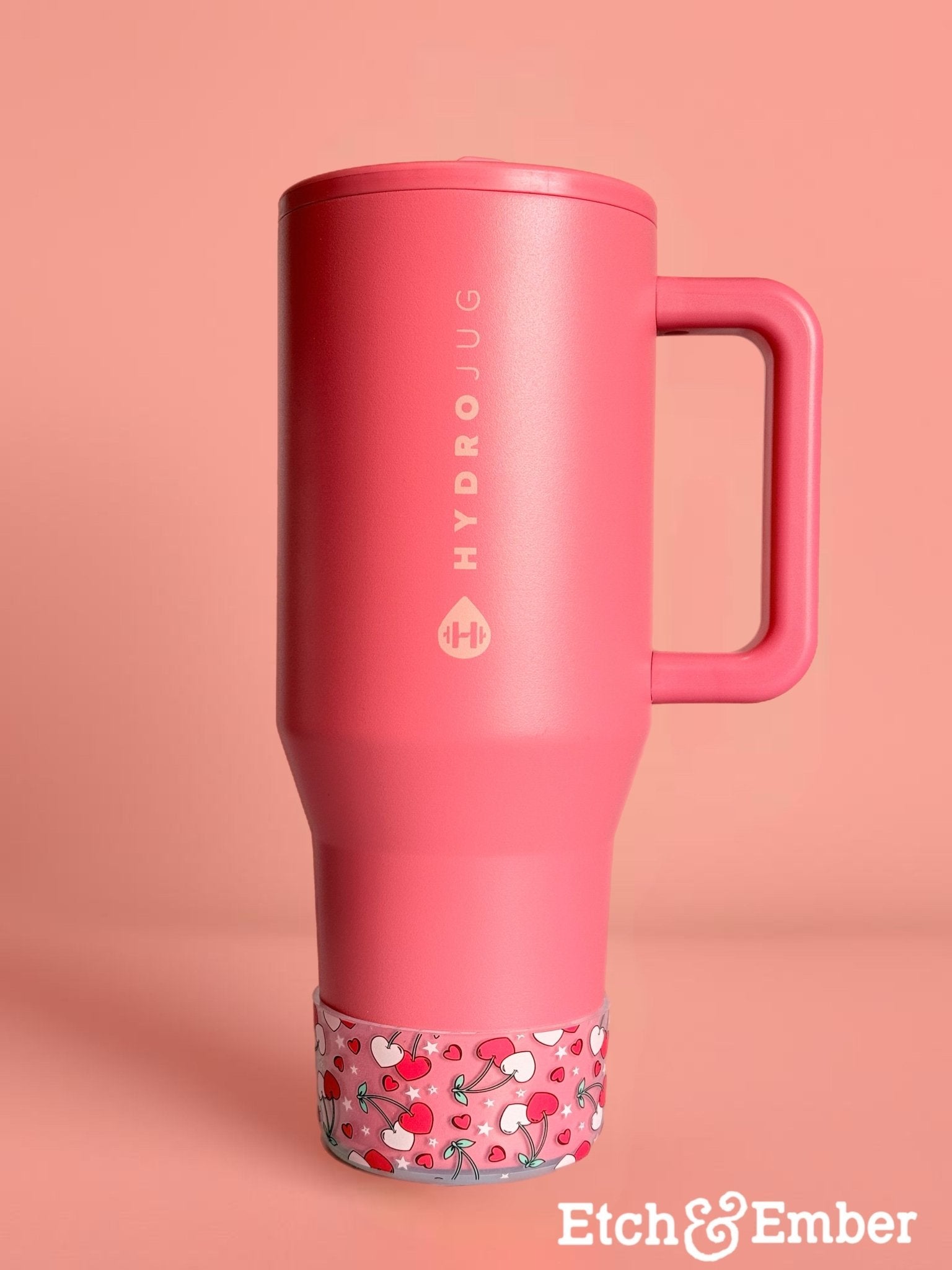 Clear Cherry Love Boot Red pink - The Nifty Little Finds - Boot - The Nifty Little Finds