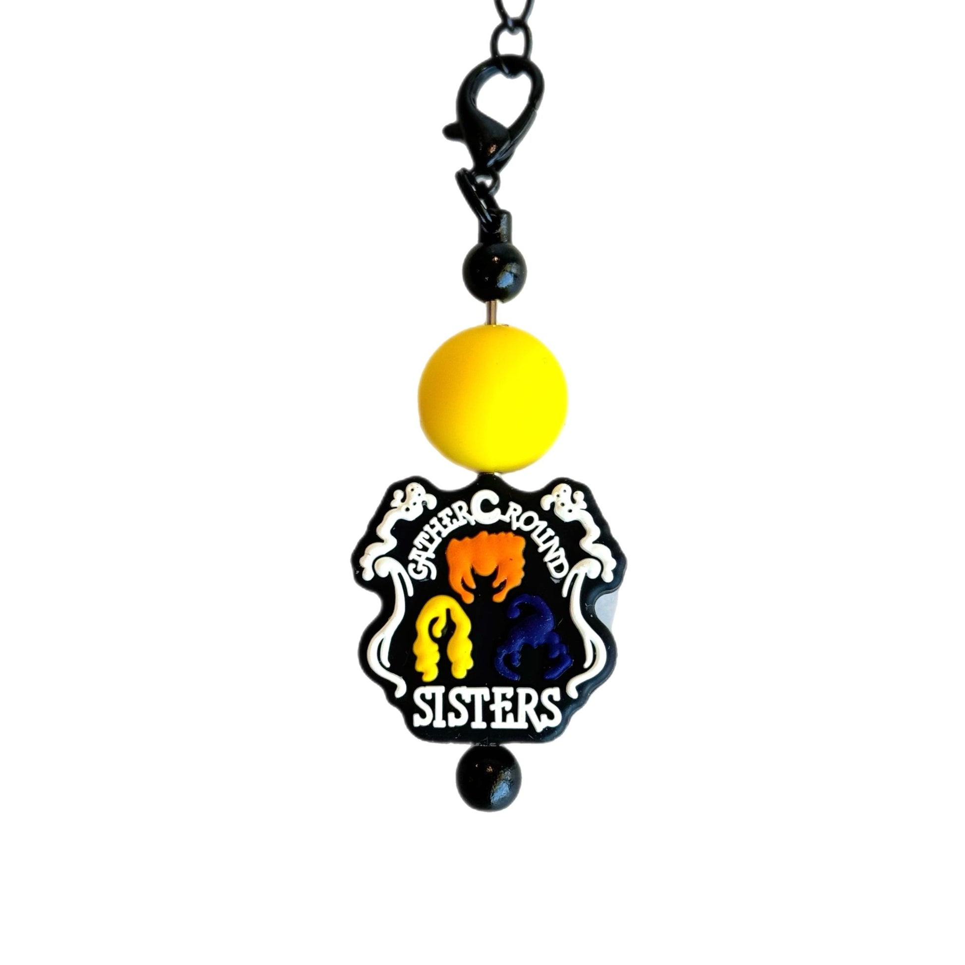 HALLOWEEN SISTERS Charm - Tumbler Handle Charm - The Nifty Little Finds - Charm - The Nifty Little Finds