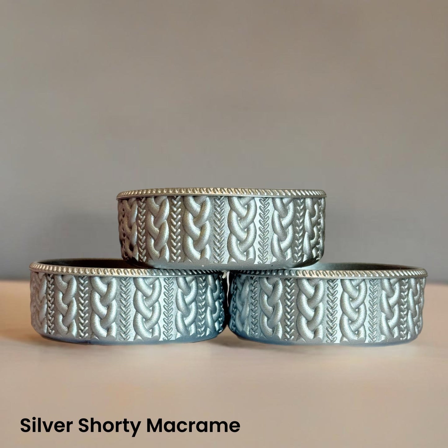 Silver Shorty Macrame Boot - The Nifty Little Finds - Boot - The Nifty Little Finds