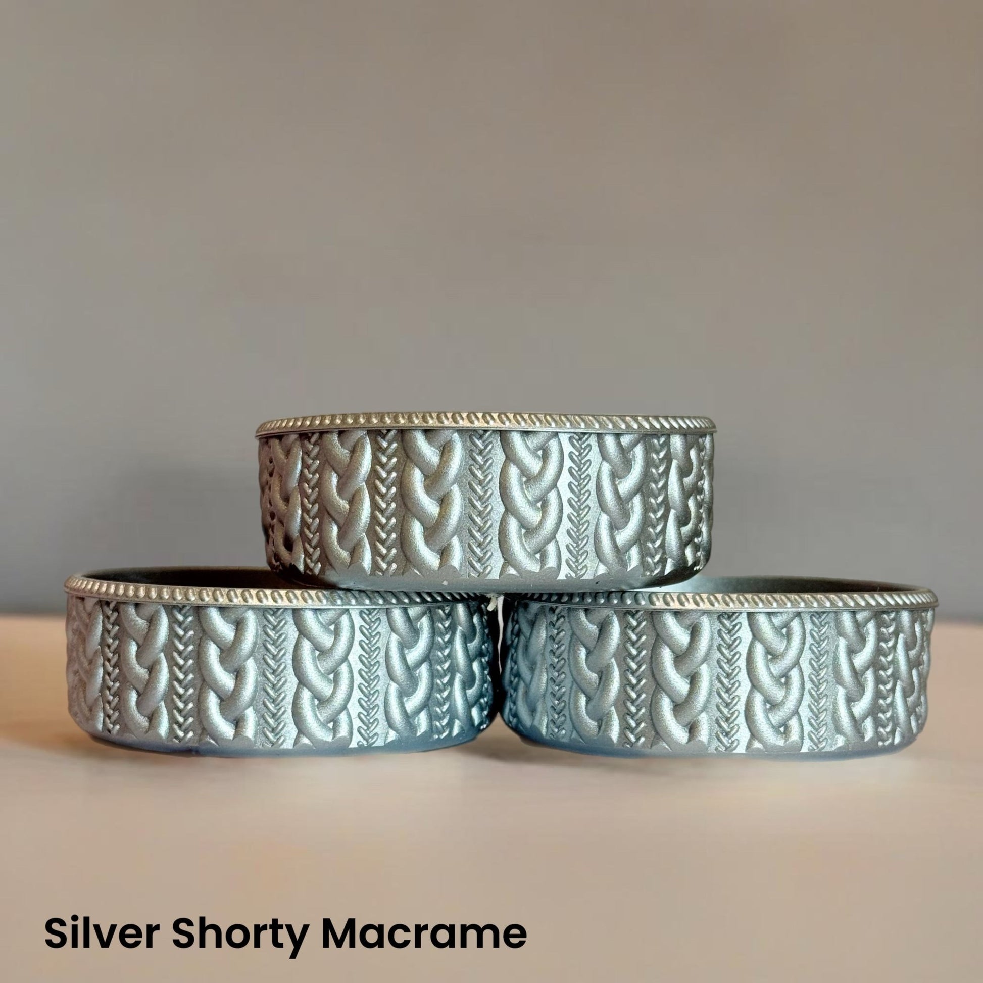 Silver Shorty Macrame Boot - The Nifty Little Finds - Boot - The Nifty Little Finds