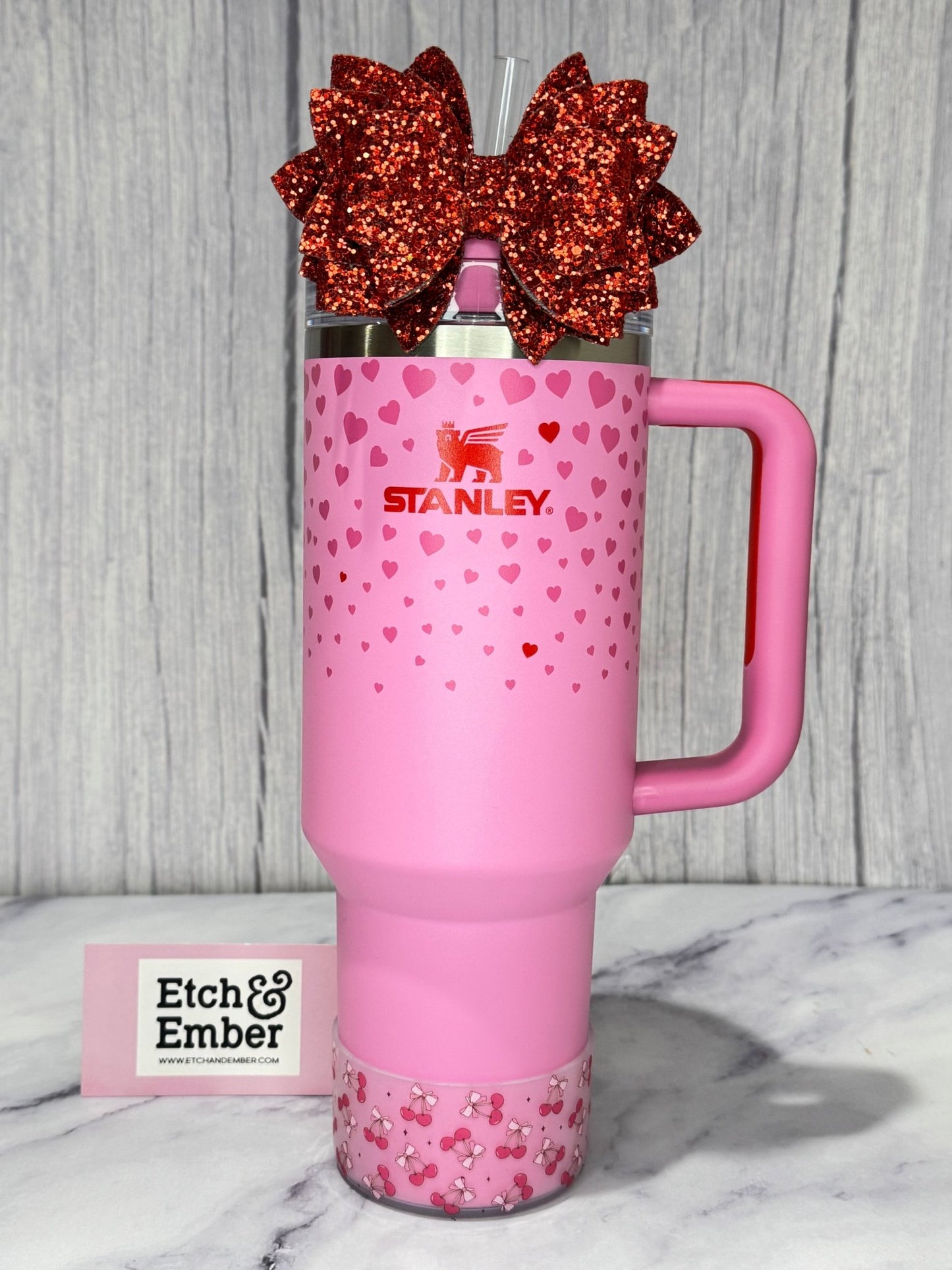 Coquette Cherry Boot Red pink - The Nifty Little Finds - Boot - The Nifty Little Finds