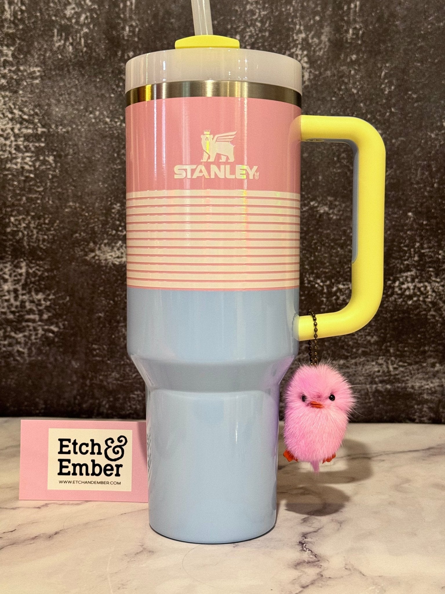 Chick Peep Charm - Tumbler Handle Charm - The Nifty Little Finds - Charm - The Nifty Little Finds
