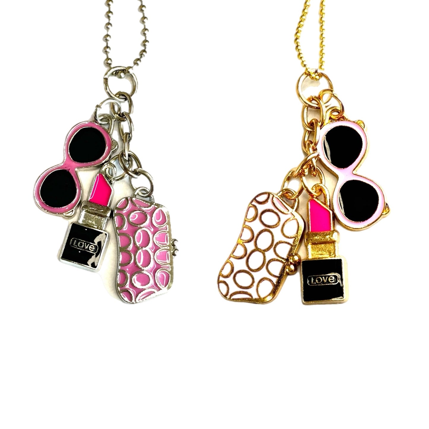 Malibu Girl Makeup Charms - Tumbler Handle Charm - The Nifty Little Finds - Charm - The Nifty Little Finds