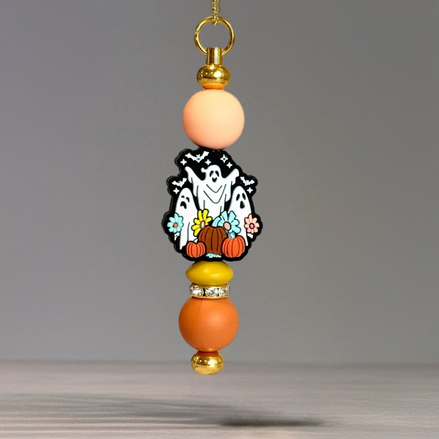 Fall Ghosts Bar Charm - Tumbler Handle Charm - The Nifty Little Finds - Charm - The Nifty Little Finds