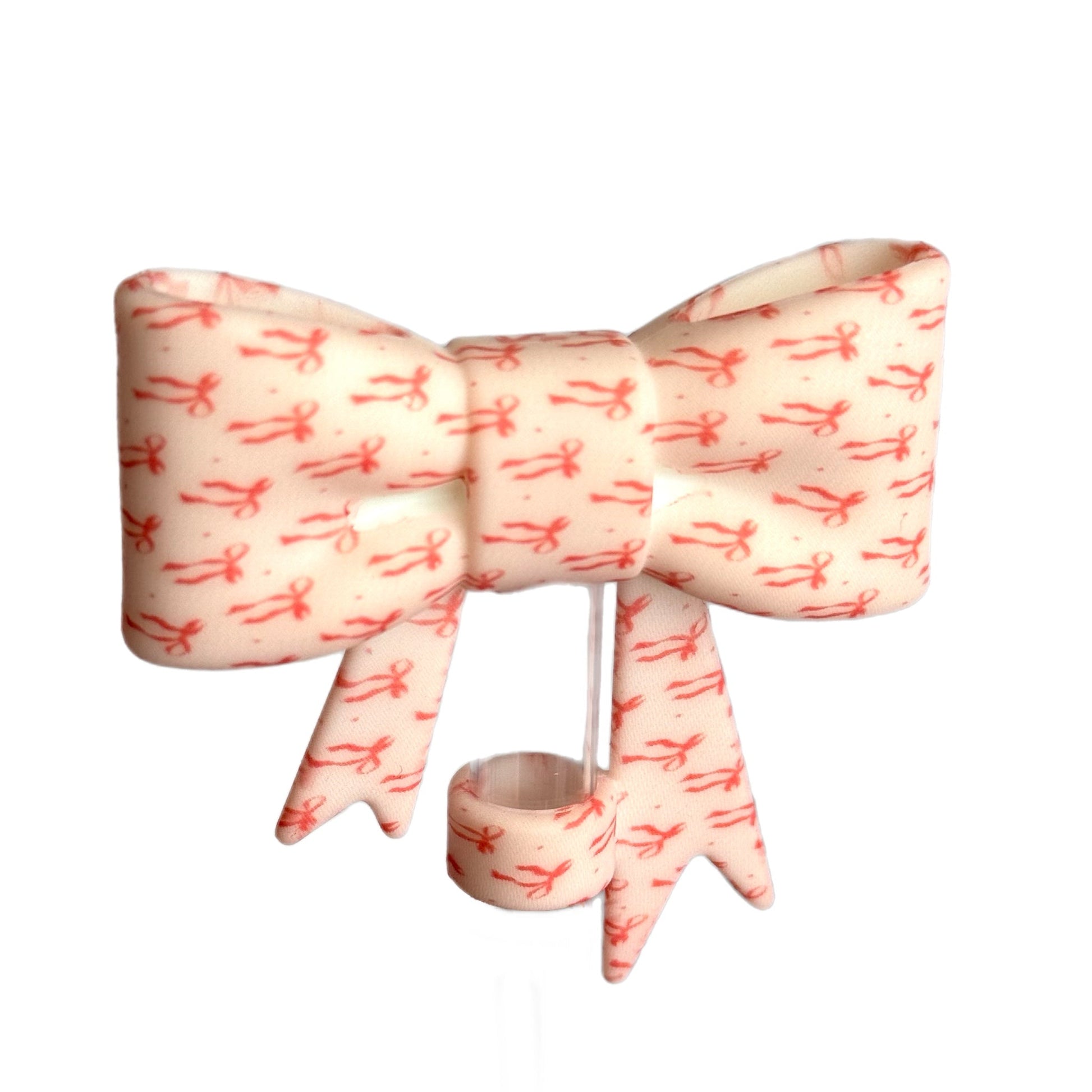 Lil Bows 3D Bow Straw Topper *Hydroprinted* - The Nifty Little Finds - 3D Bow Straw Topper - The Nifty Little Finds