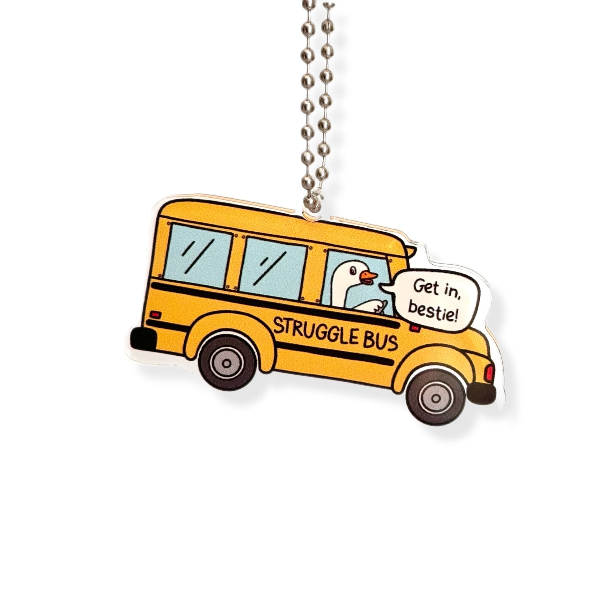 Struggle Bus - Tumbler Handle Charm - The Nifty Little Finds - Charm - The Nifty Little Finds